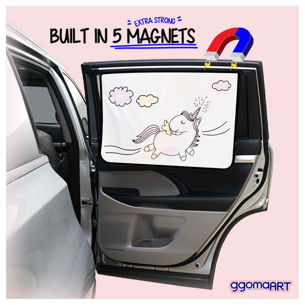 Custom Made Magnetic Car windows Shades